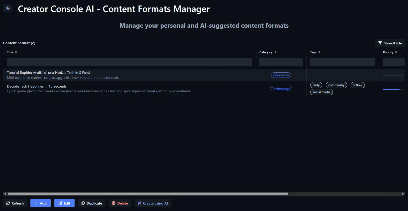 IntraBlog | AI-Powered content management for recurring formats